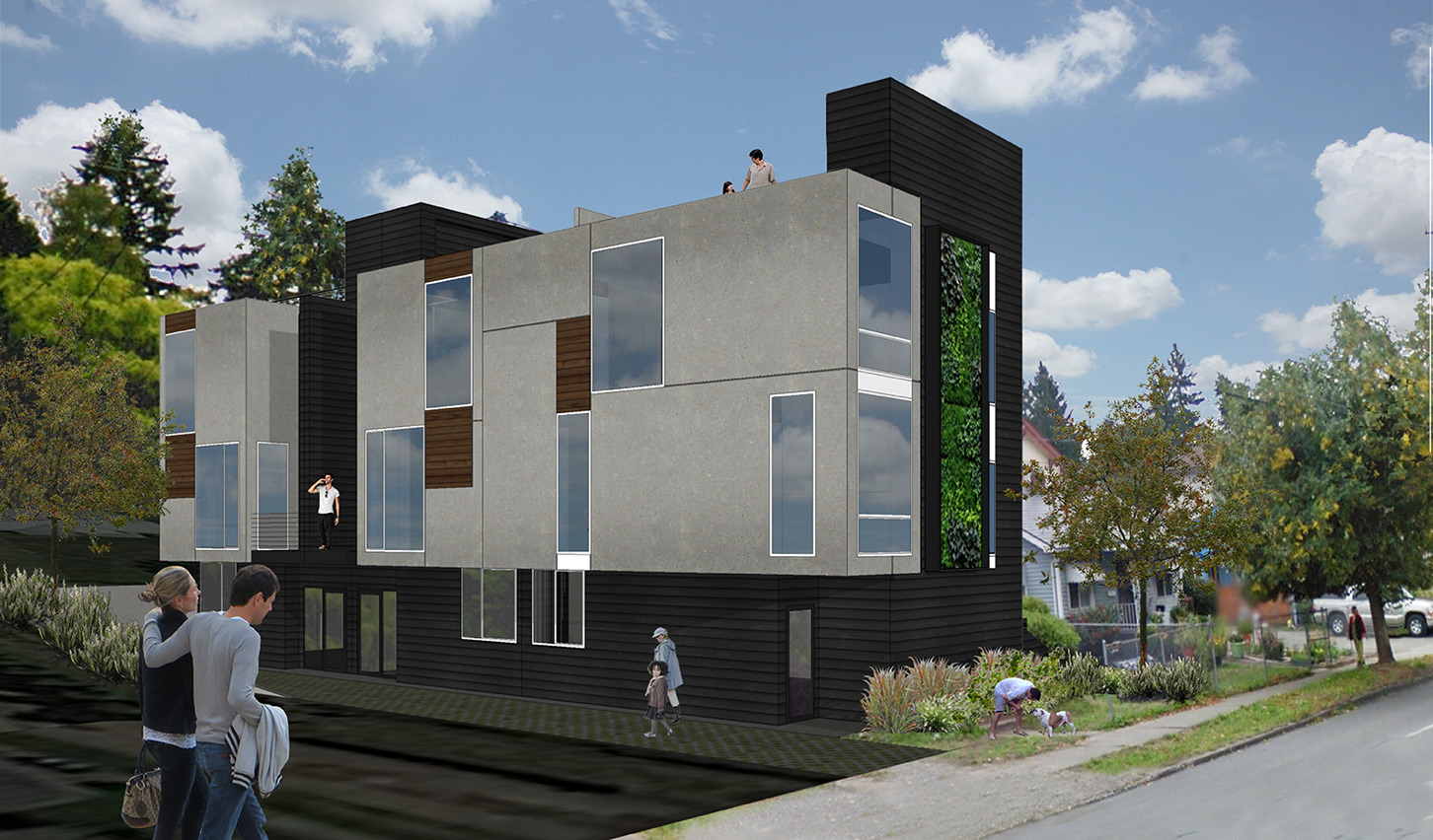Rainier 7424 Townhomes Collaborative Citizen Design & Valor Builds